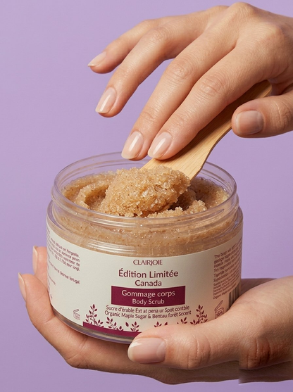 Gommage corps sucre d'érable